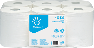 Бумажные полотенца в рулонах, (2-х слойные) 100% целлюлоза 140 m, Autocut 