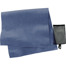 Полотенце из микрофибры, синее,