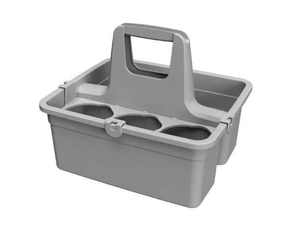 Coș de transport cu suport pentru sticlă și mâner fix