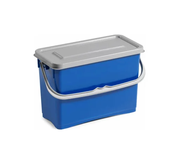 Găleată din plastic cu capac și sită din plastic 8 l