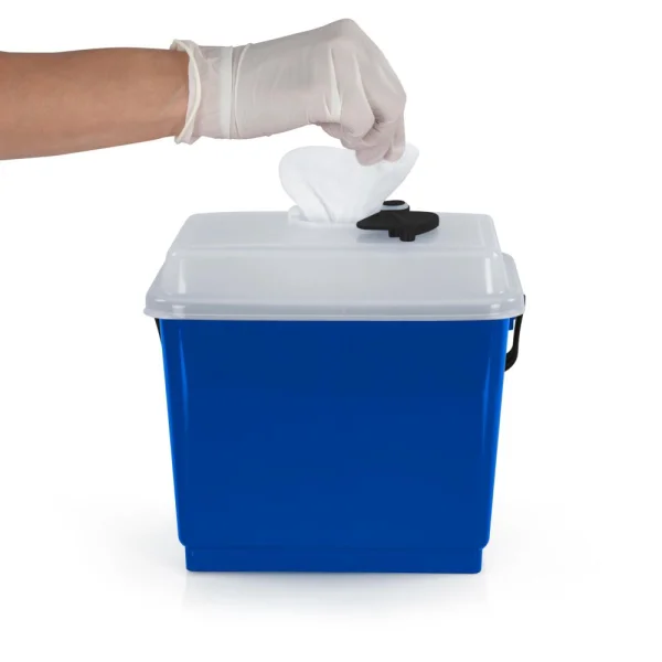 Galeata din plastic 4L + rulou de prosoape