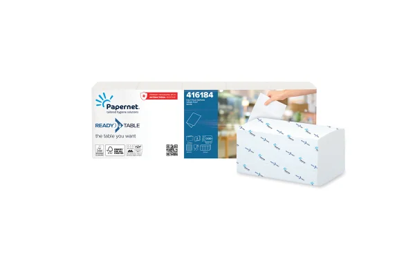 Șervețele pentru dispensere de masă Papernet, 100% celuloză