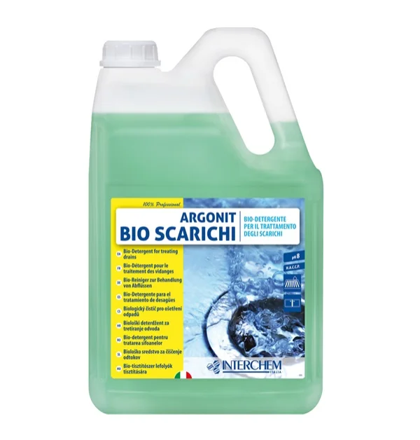 ARGONIT BIO SCARICHI agent bio-lavant pentru tratarea conductelor de canalizare