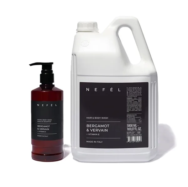 Nefèl Bergamot & Vervain Gel de duș și pentru păr