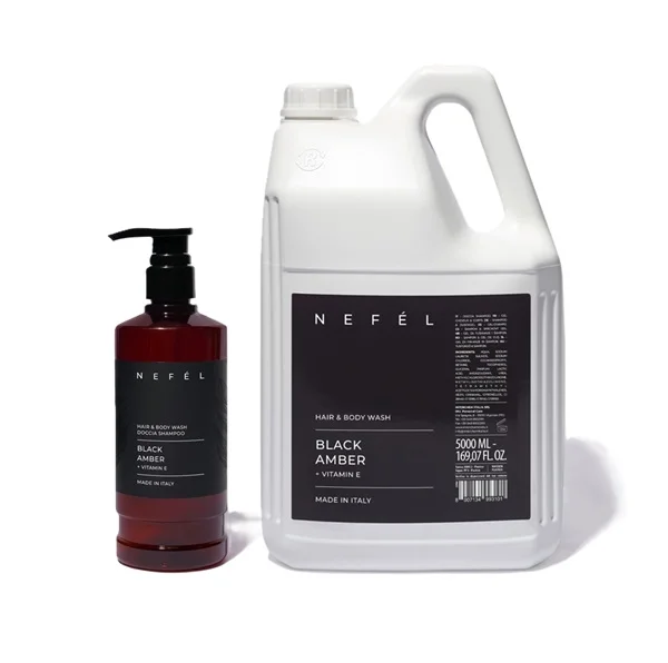 Nefèl Black Amber Gel de duș și pentru păr