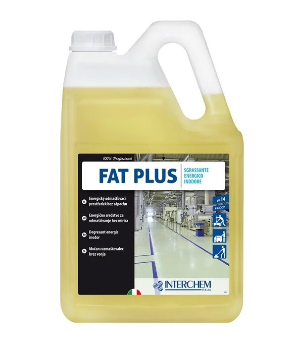 FAT PLUS  Detergent degresant energic fără miros