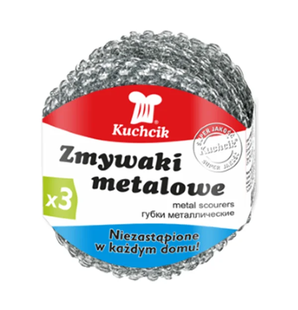 Bureți abrazivi metalici, 3buc