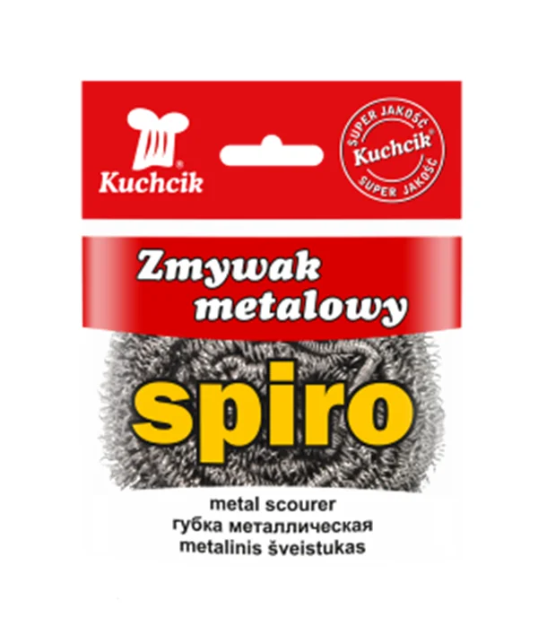 Spiro - burete din oțel inoxidabil pentru spălat 1 buc.